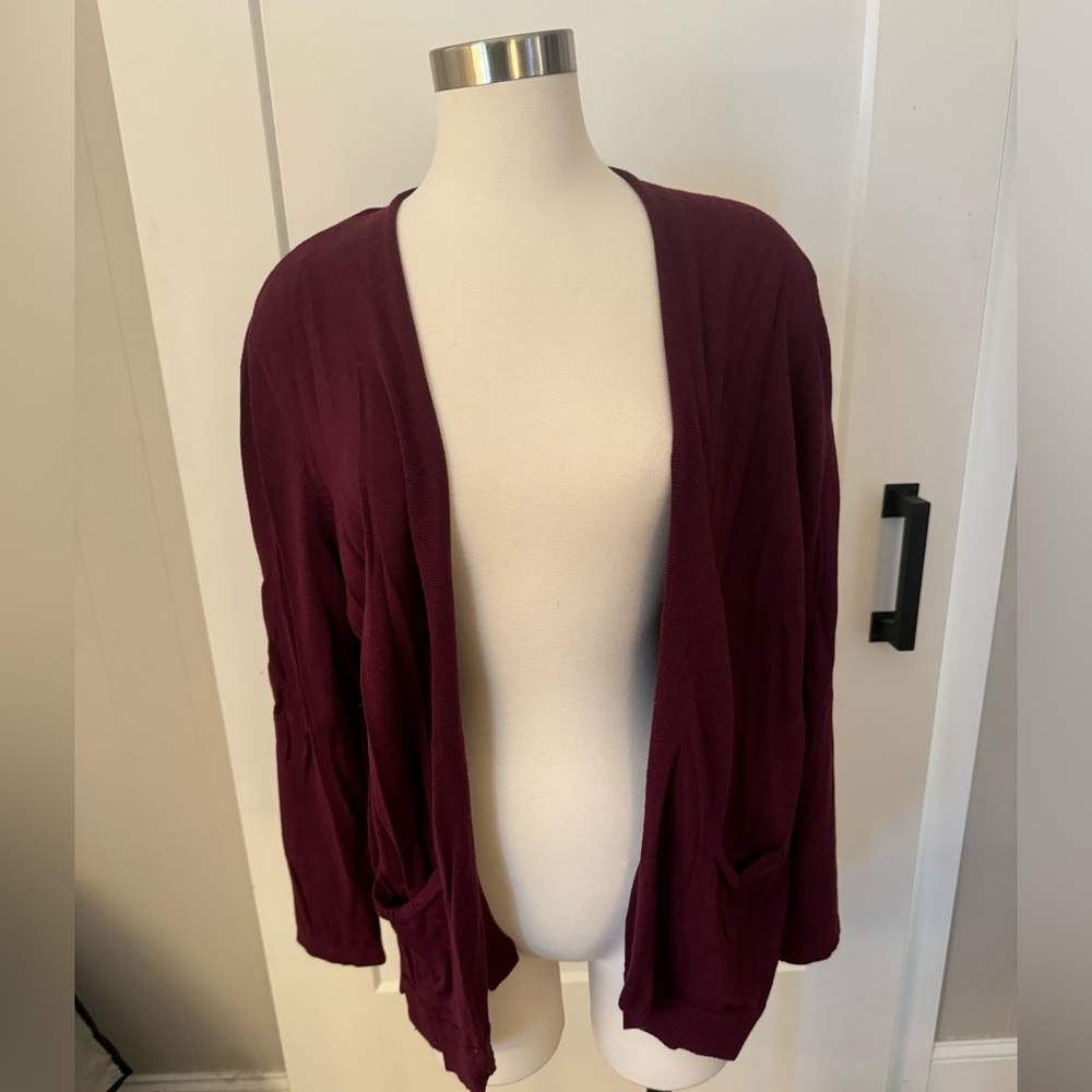 Maroon Croft and Barrow Cardigan